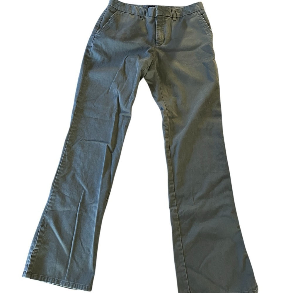 Gap Stylish Army Green Bootcut Pants Size 6